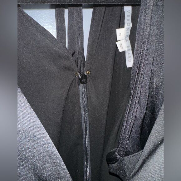 Veronica Beard Yulita Gold Chain detail Top women’s size 10 - Picture 5 of 7